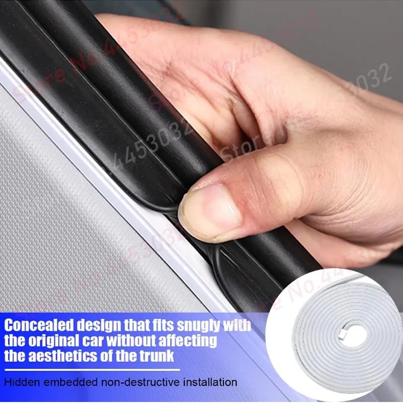 Car Trunk Seal Edge LED Strip For Toyota C-HR AX10 AX50 2019 2018 Flexible Light Strip Decoration Lighting Easy Installation - view 5