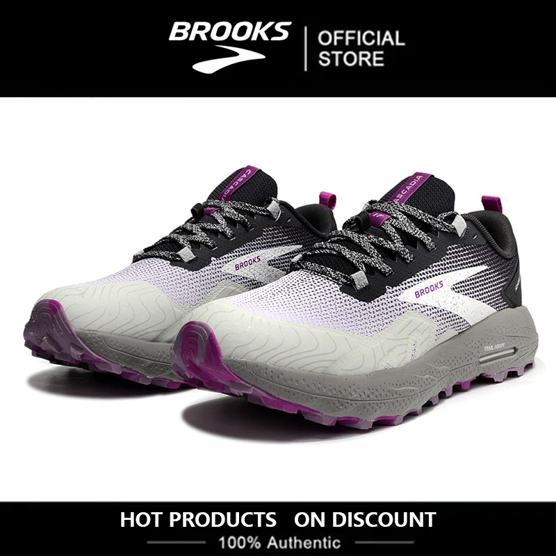 BROOKS Cascadia 17 Tenis Masculino Sneakers Trendy Low-top Running Shoes for Men in Winter New Versatile Casual Sports Shoes