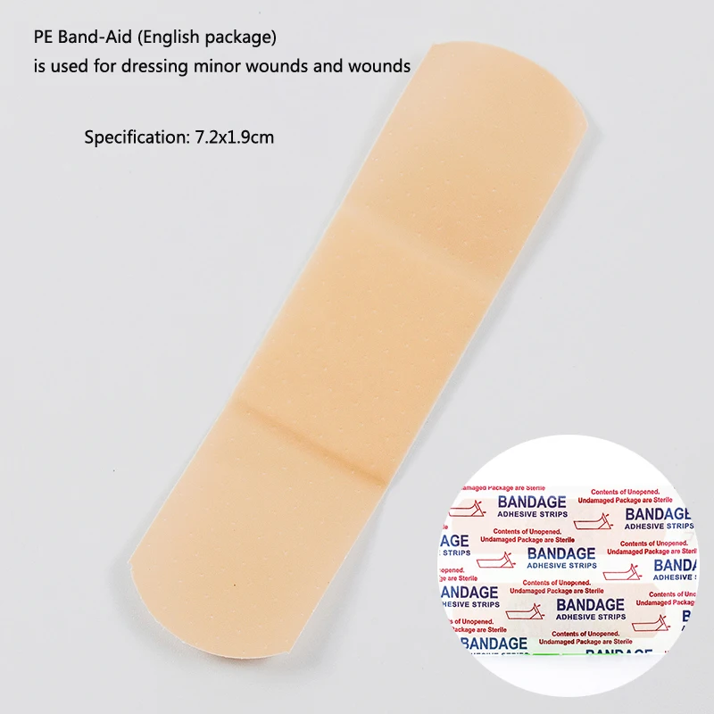 Bandes Adhésives Imperméables pour les Premiers Secours, Coussin Simple et Respirant, Plâtre pour Plaie, Hémostase, Autocollant, 30/90 Pièces