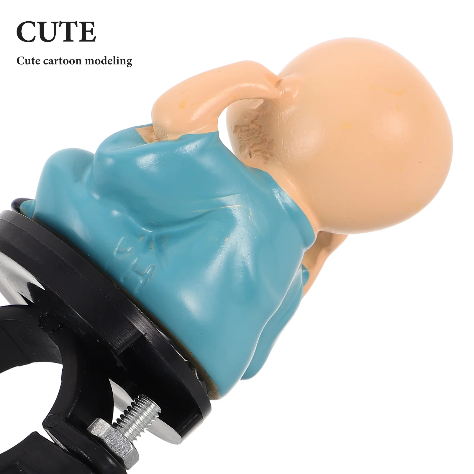 لطيف الكرتون دراجة كهربائية زخرفة دراجة نارية حزام دراجة ديكور لوحة سيارة الديكور عرض المنزل دراجة ديكور #5