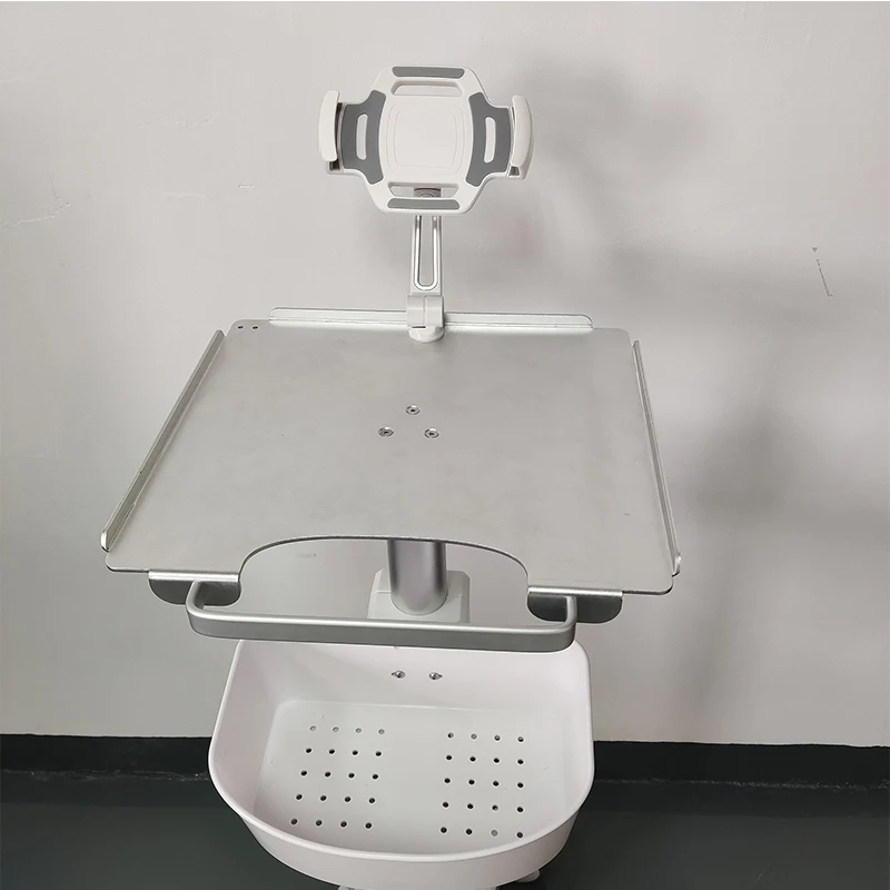 High quality monitor stand medical instrument patient monitor trolley for hospital ECG Cart