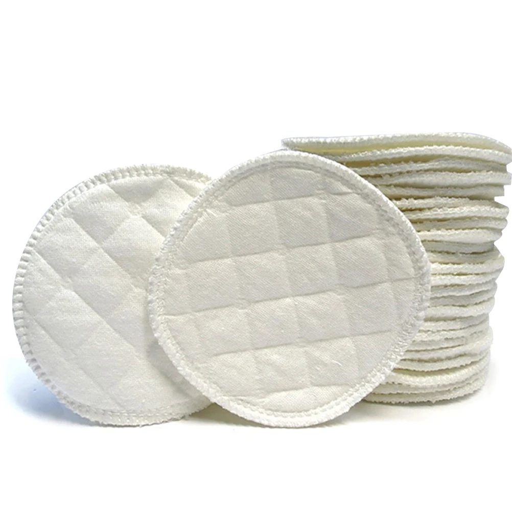 

12 Pcs Breast Pads Reusable Nursing Anti-spill Breastfeeding Care Washable Supplies Bra for
