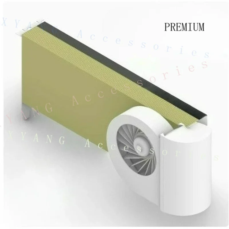 N+ NNN for NVIDIA for Tesla A100 Graphics Card Cooling, Taiwan Brand Fan + 3D Printed, Compatible with A40/A30/A800