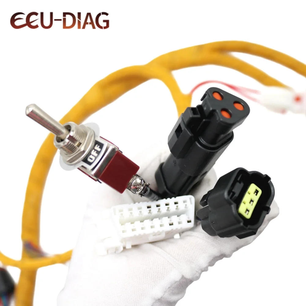 ميتسوبيشي 4M50 بدء كابل برجمة الأسلاك تسخير لمحرك بدء اختبار كابل لميتسوبيشي 4M50 SY215 متعددة الوظائف #4