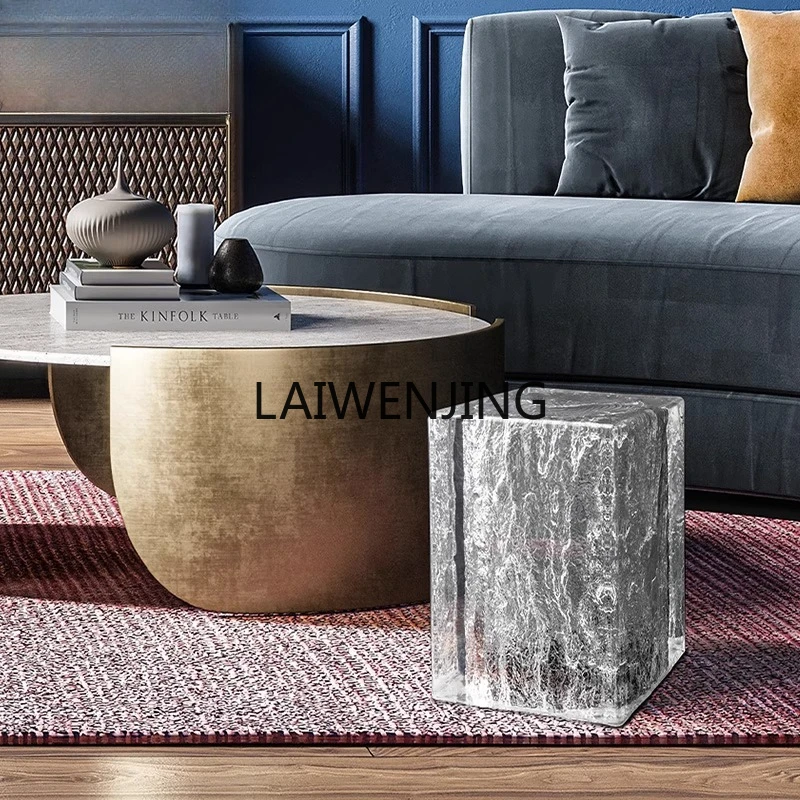 SGF acrylic pier resin crystal stool transparent edge modern simple