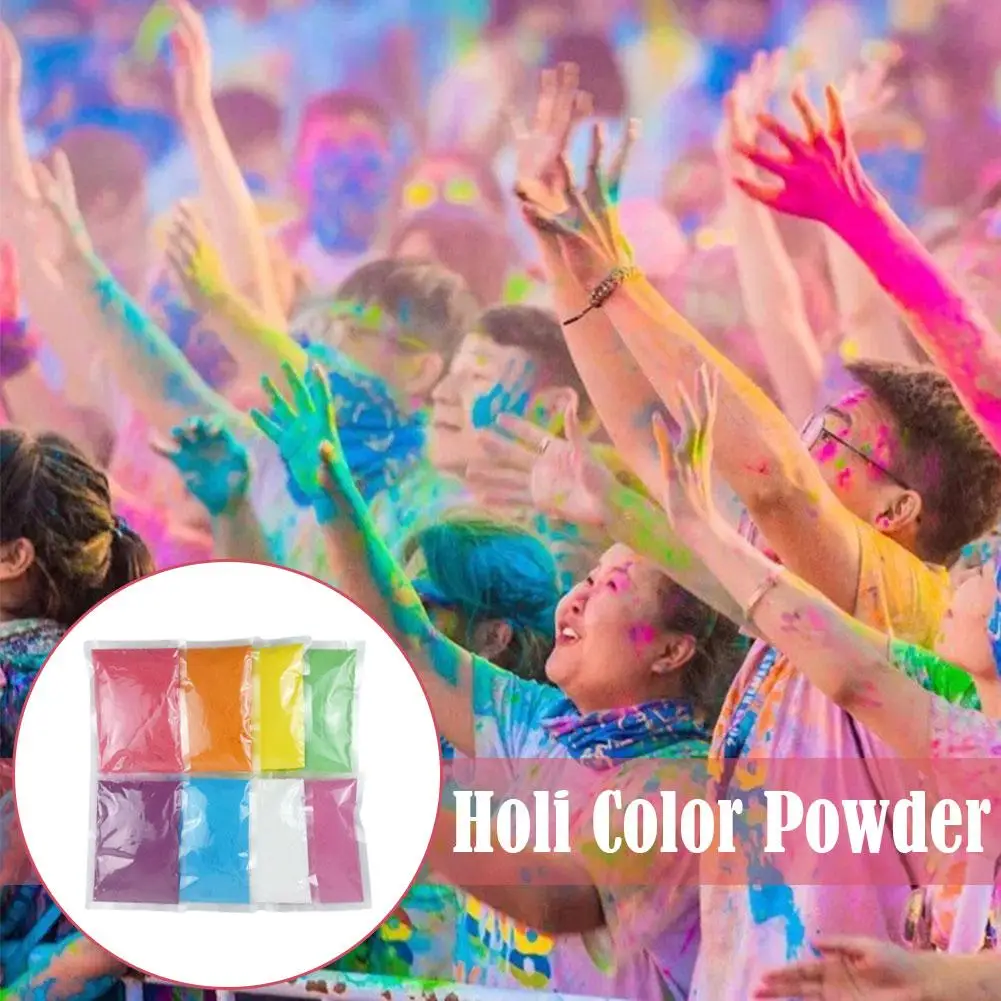 Color Running Powder Color Natural Corn Starch Star Powder Road Running Powder Rainbow Powder Wedding Festival Carnival Powder