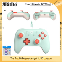 8BitDo New Ultimate 2C Wired Gaming Controller For PC Windows 10/11 Steam Deck Raspberry Pi Android Game Accessories