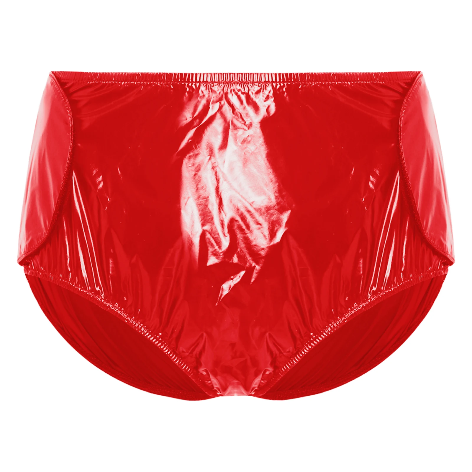Women Vinyl Waterproof Special Need Swimmers Reusable Swim Diaper Cover Incontinence Briefs Underwear with Hook Loop Fastener