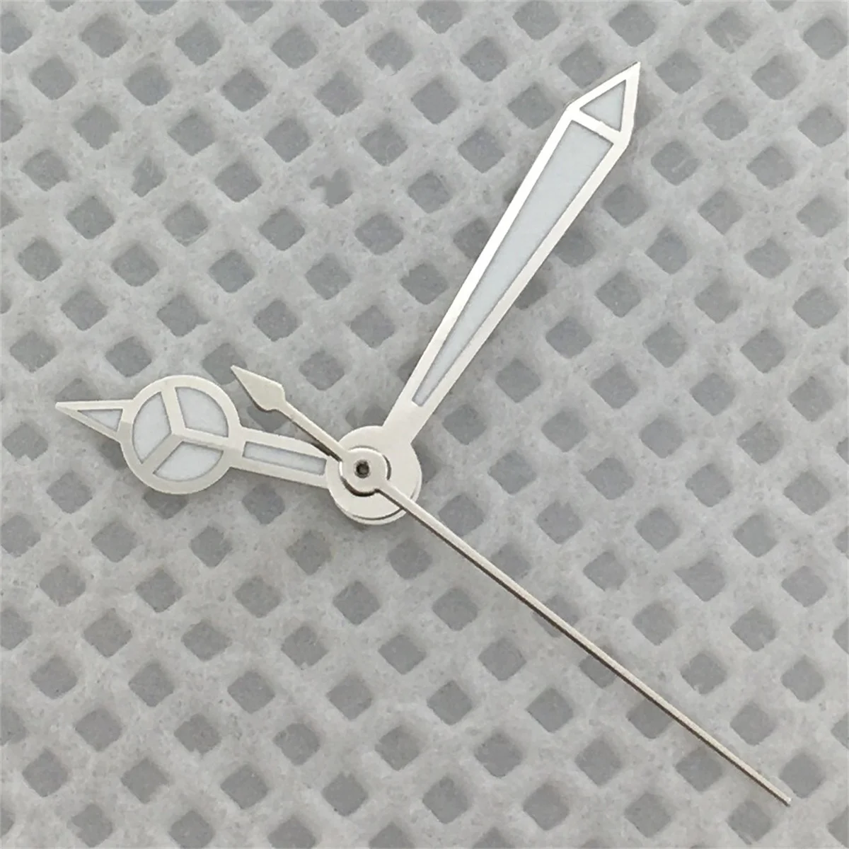 실버 골드 시계 핸드, NH35 NH36 무브먼트 시계 교체 부품 포함, 어둠 속에서 빛나는 그린