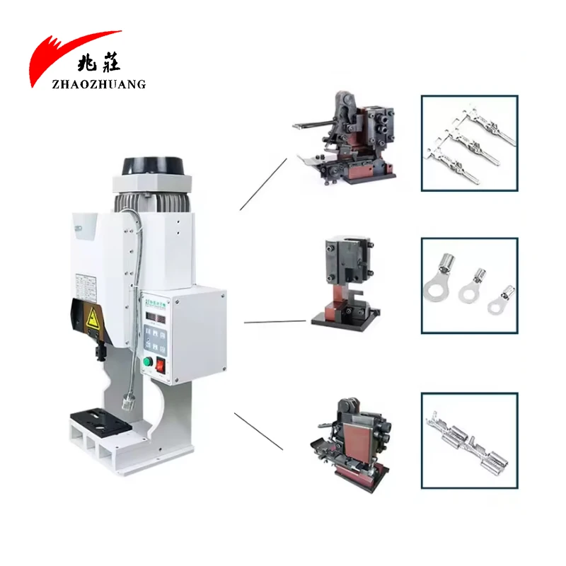 2.0t 1.5t Terminal Crimping Machine Semi-automatic Wire Terminal Crimping Machine For Cable