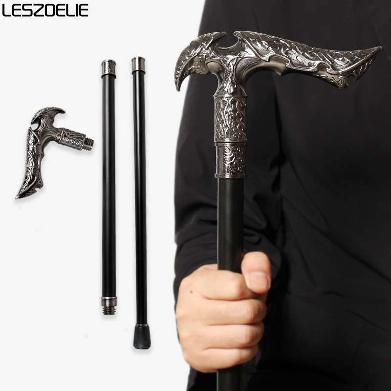 

Серебряная трость с роскошным узором для мужчин, элегантная винтажная модная декоративная палочка для вечеринок, женские элегантные трости