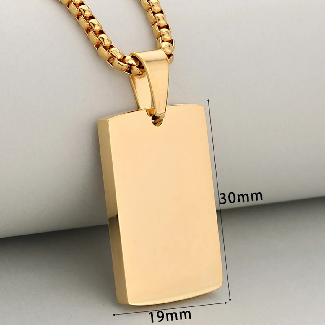 Glanzend gepolijste leger hond - Mens Dog Tag Necklace recensie en prijs