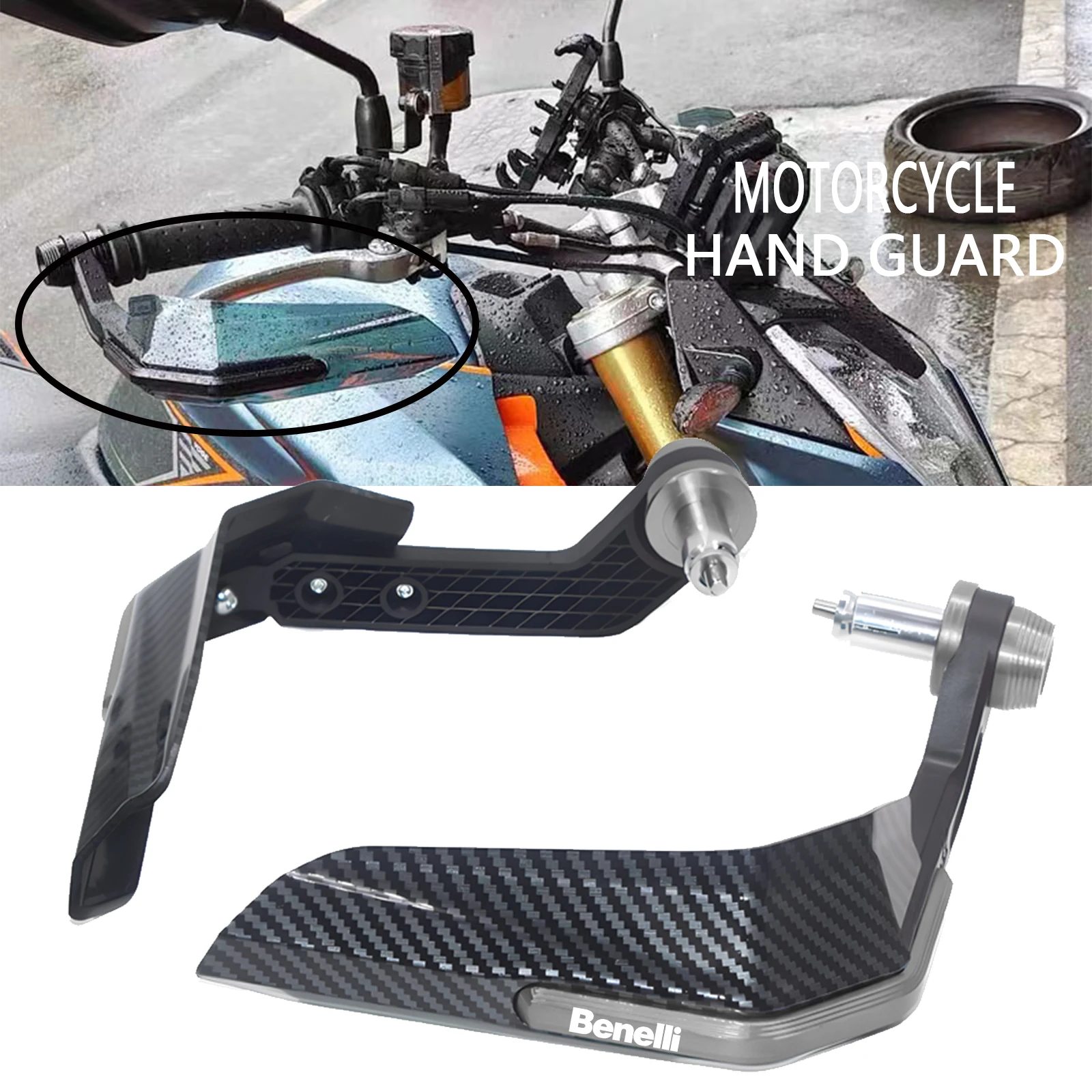 

Мотоциклетная защита для рук, дефлектор лобового стекла, защита руля для Benelli TRK 502X 502 X TNT BN 125, модифицированная деталь