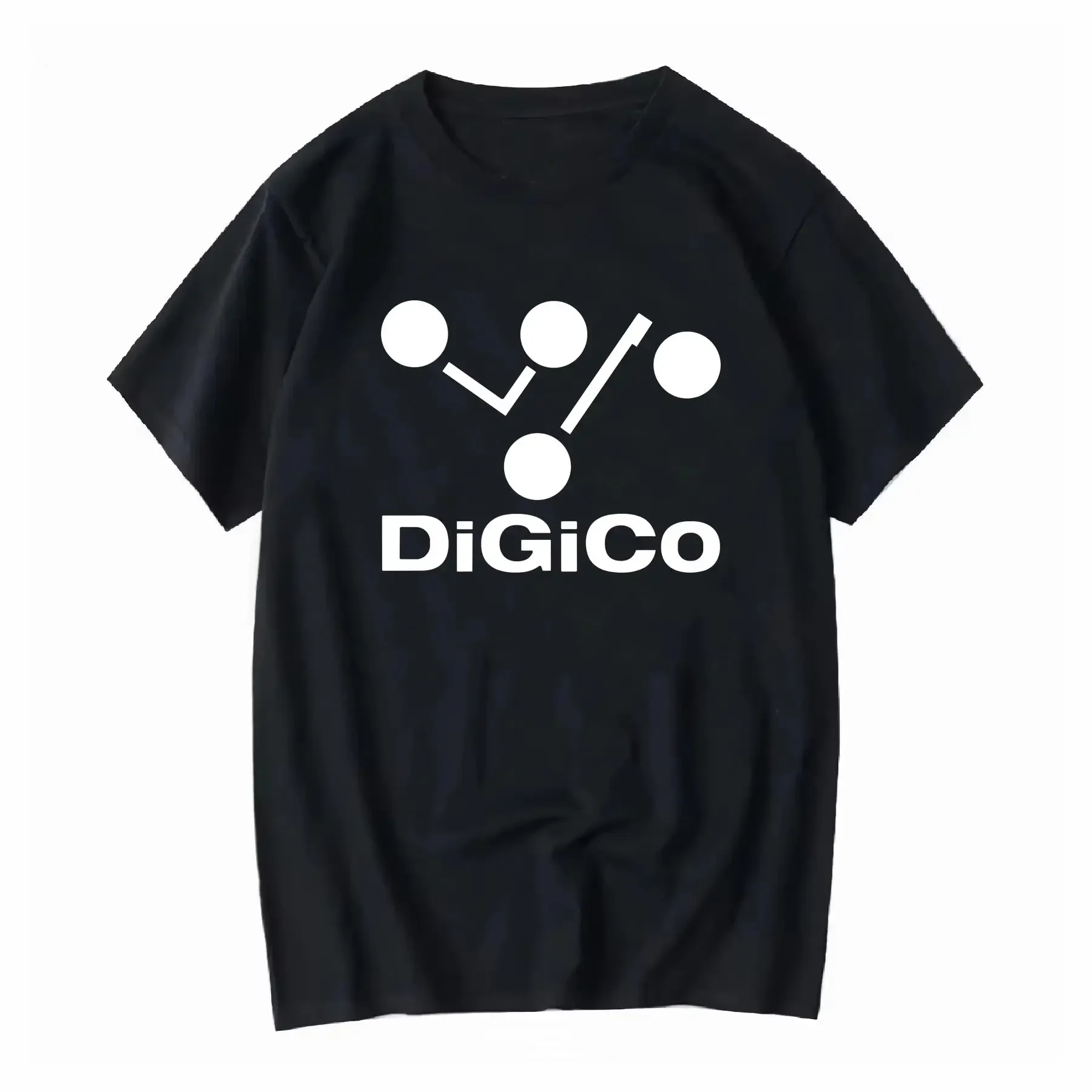 

New Womens T Shirt Creative Mixing Audio To Sleeves Vintage Washed Streetwear Slightly Aesthetic Clothes