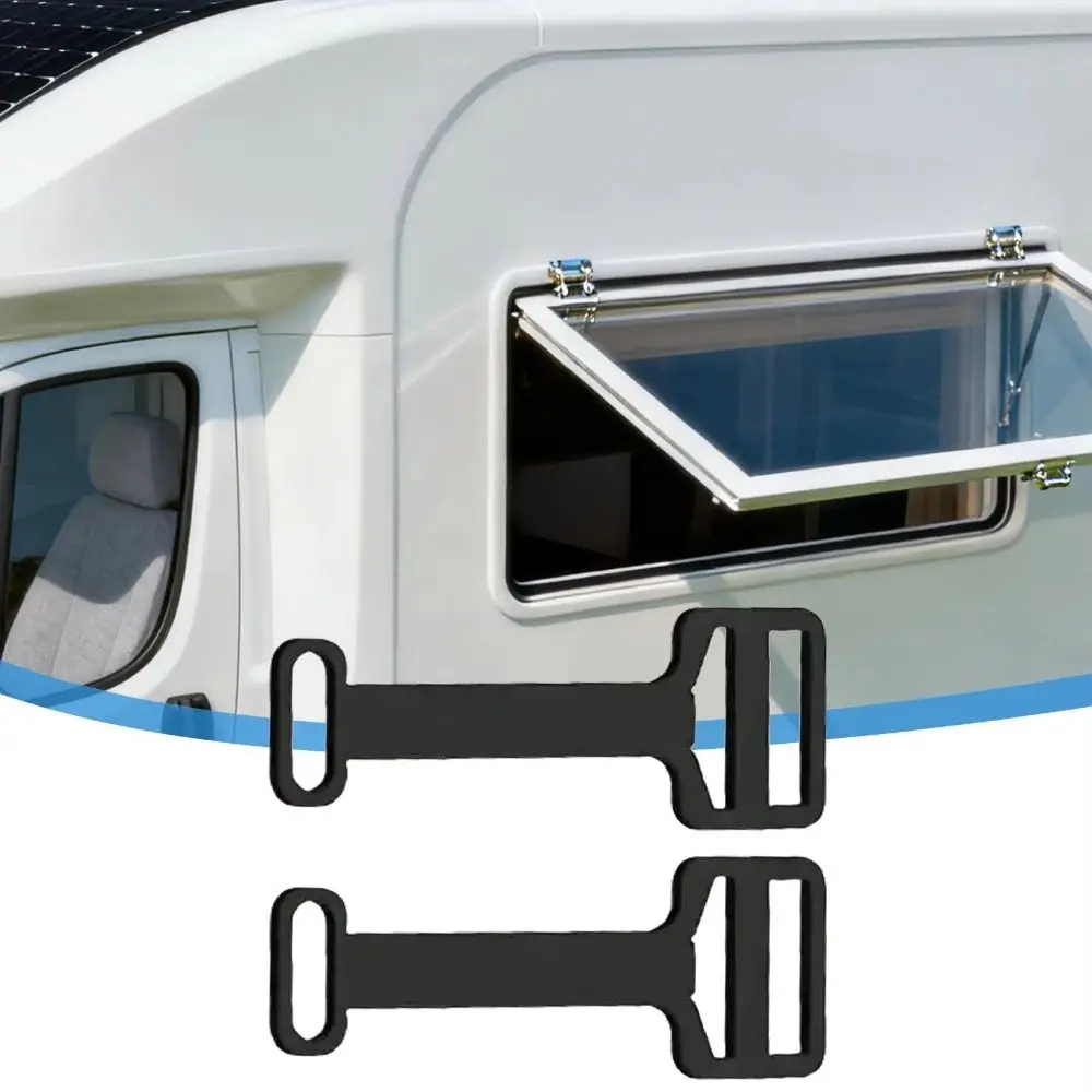 PLA RV Window Ventilation Limiter Single/Double Hole Black RV Window Safety Lock 3D Printing Practical Window Limiter