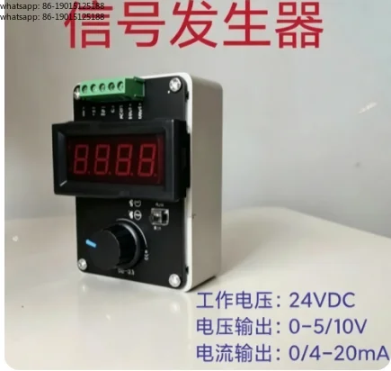 Suitable For 4-20mA/0-10V signal generator, adjustable current and voltage analog, current signal source