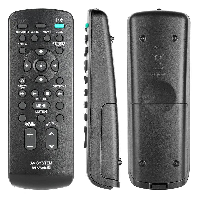 RM-AAU016 RMAAU016 Remote Control Compatible with Sony Multi Channel AV Receiver Stereo STR-KM5000 RM-AAU025 HTSS2300 STR-DG720