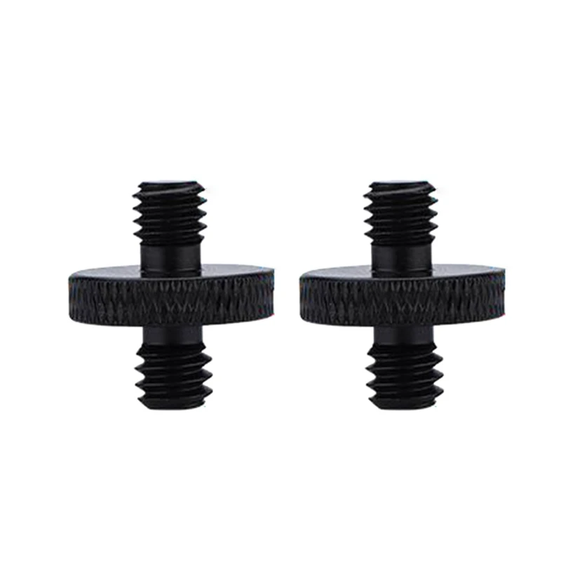 2x 1/4"-20 Male to M4 M5 M6 M8 M10 Male Threaded Screw Tripod Adapter Mount Camera Mounting Converter Screw for Projector Stand