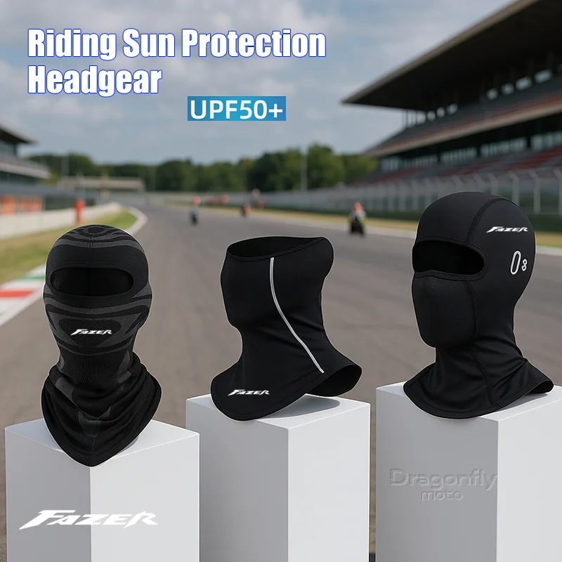 

For Yamaha FZ1 FAZER FZ6 FZ6R FZ8 FAZER FZ750 FZR1000 Motorcycle Balaclava Summer Sun Protection Motocross Cycling Cap Winter