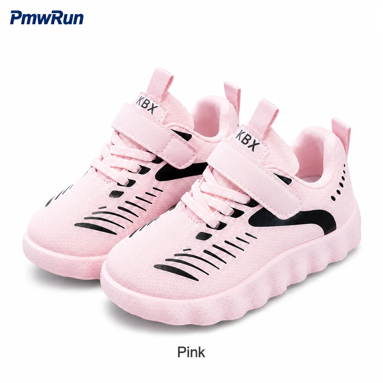 PU Leather Sport Shoes For Children Trend Fashion Autumn Sneakers For Kids Anti-slippery Breathable Boy's Girl's Running Shoes