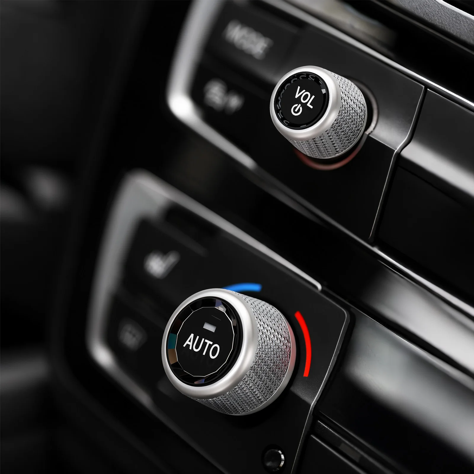 Air Conditioning Buttons Switch Cover Stickers Trim Crystal Volume Control Button For BMW F20 F21 F22 F23 F32 F33 F35 F36