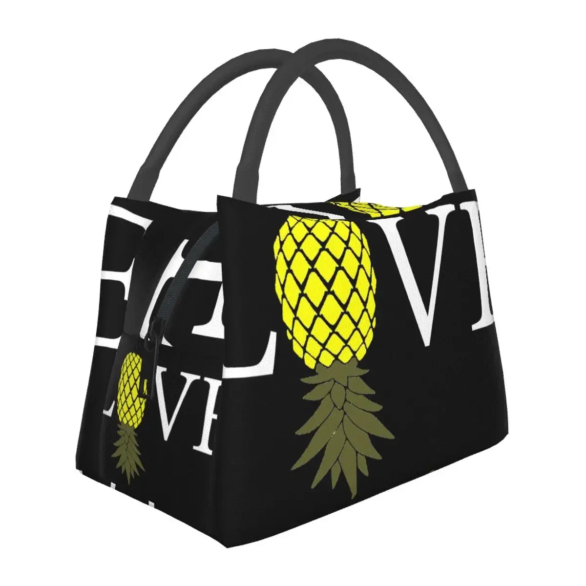 

Swingers Pineapple I LOVE Pineapple Portable insulation bag for Cooler Thermal Food Office Pinic Container