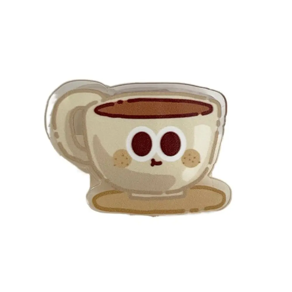 

Sealing Clamp Bread Cute PP Clip Decorative Paperclip Cartoon Memo Clip Acrylic Double Sided Acrylic Paper Clip Photo Clamp