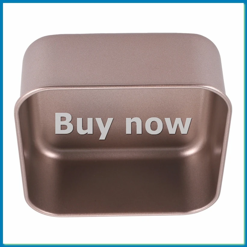 

Gold Square Cake Mould Thickening Non-Stick Ancient Baking Tray Square Deep Baking Pans Barbecue Bread Ancient Cake Mold-A51M