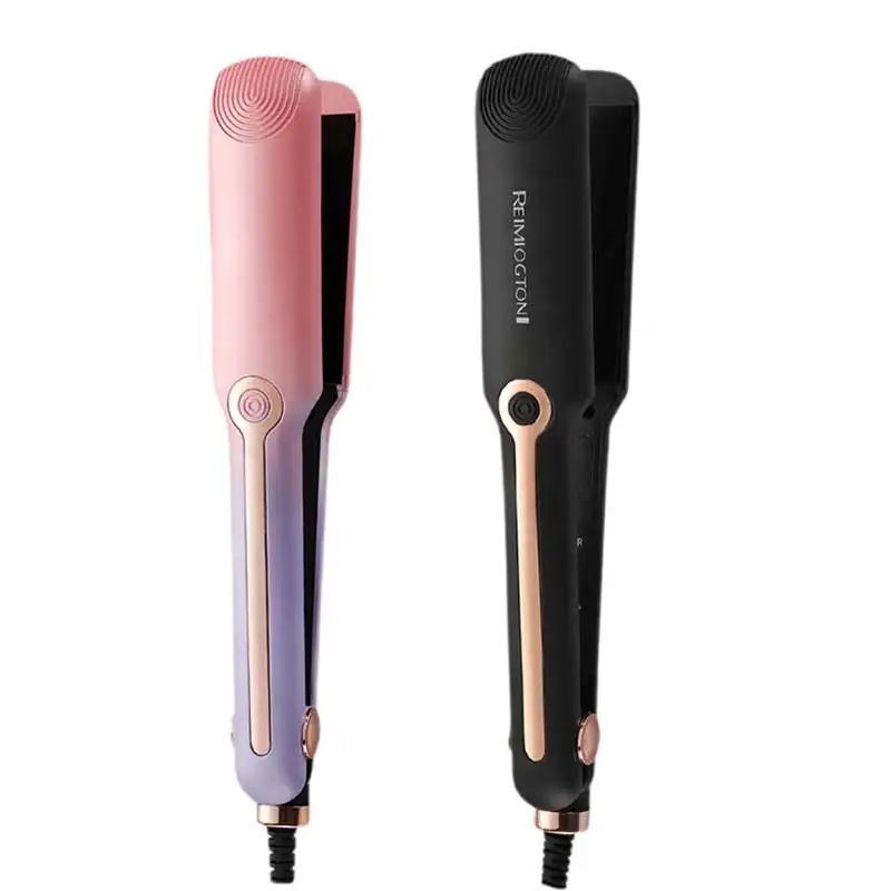 Negative Ion Hair Straightener Curling Iron Ceramic Flat Iron Negative Ion Wide Plate Temperature Adjustable Hair Straig image 6