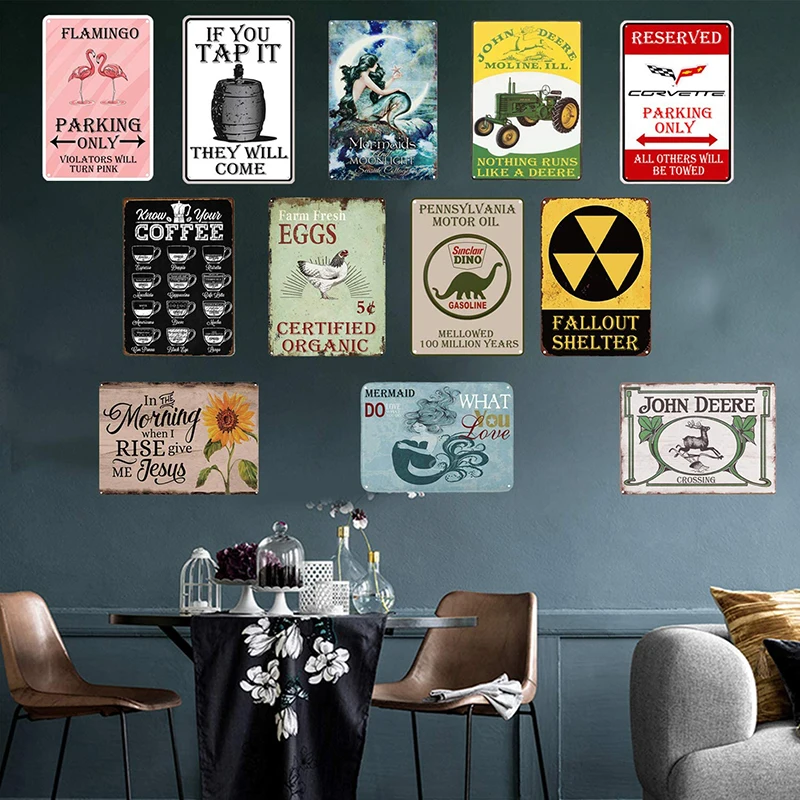 Military Theme Metal Signs?ê?Pinup Girl Airplane Sexy Lady 8x12 Inch Vintage Military Sign Metal Plaque Decor Sign Home Man Cave