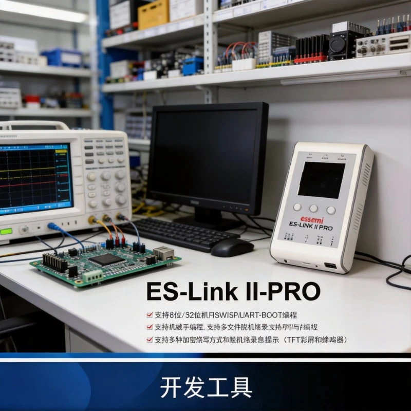 es-linkii-pro-8-ビット-32-ビット-mcu-シミュレーション-プログラミング-ツール-組込み開発およびファームウェア-フラッシング用