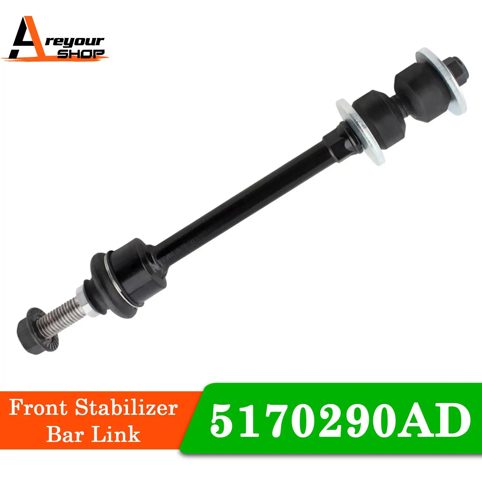

Areyourshop Front Stabilizer Bar Link K80894 for Dodge Ram 1500 4WD 2006-2018 5170290AD