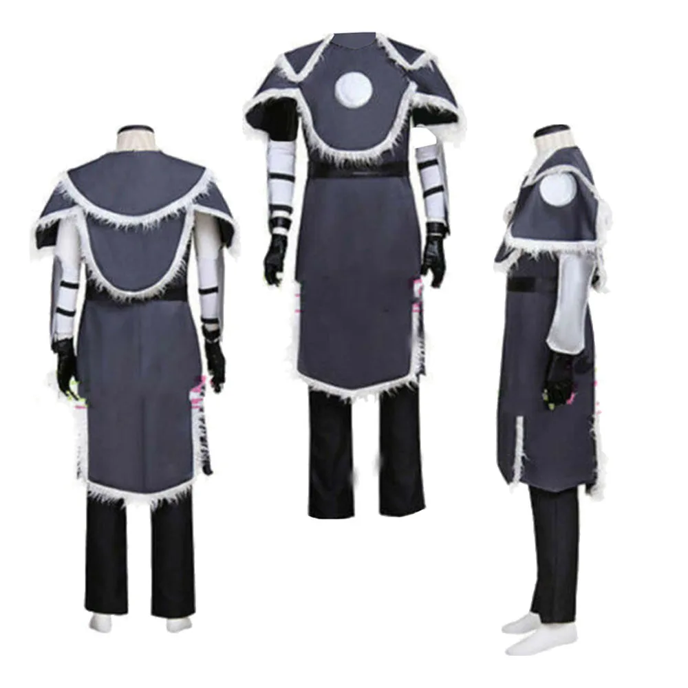 

﻿ Adult Men Male FANTASIA Avatar The Last Airbender Sokka Cosplay Costume Halloween Role Play Outfits Carnival Suit