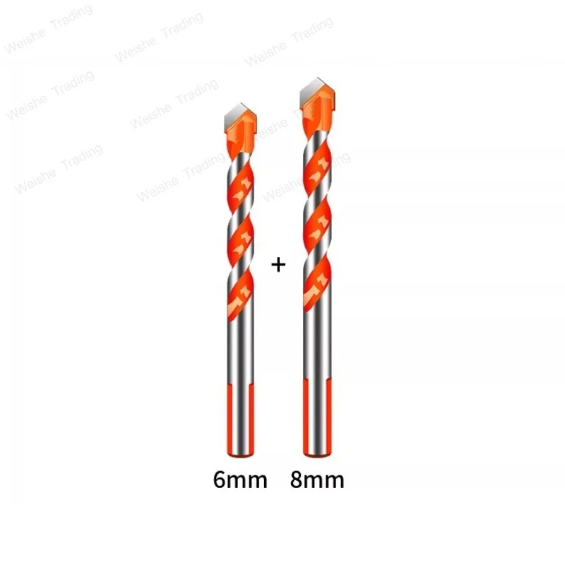 

Tile Overlord Drill Bit Special Triangular Impact Drill Bit for High Hardness Opener to Punch Magnetic Tile Cement Concrete Wall
