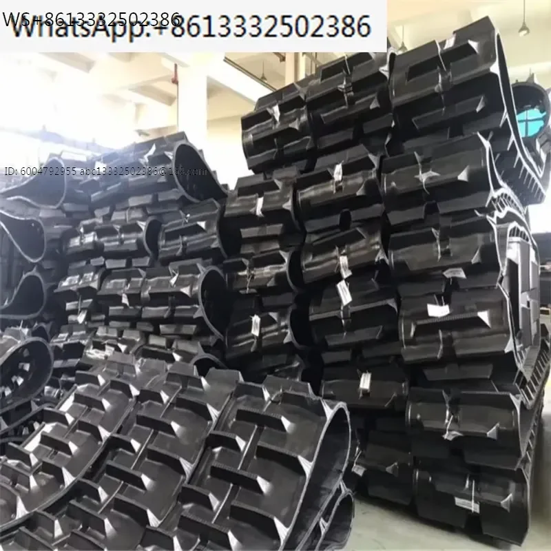 Harvester track Yonggu brand rubber track thickened anti derailment and wear-resistant