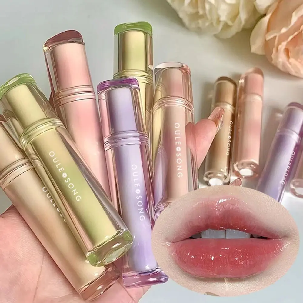 เครื่องมือ Lip Glow Oil Lip Mud เครื่องสําอางเกาหลี Lipgloss Jelly Mirror ลิปสติก Moisturizing Lip Tinted Lip Plumper Ice Tea Lip Gloss