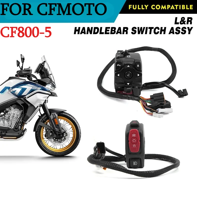 For CFMOTO Original 800MT L&R Handlebar Switch Assy CF800MT CF800-5 800 MT MT800 Motorcycle Accessories Original Parts