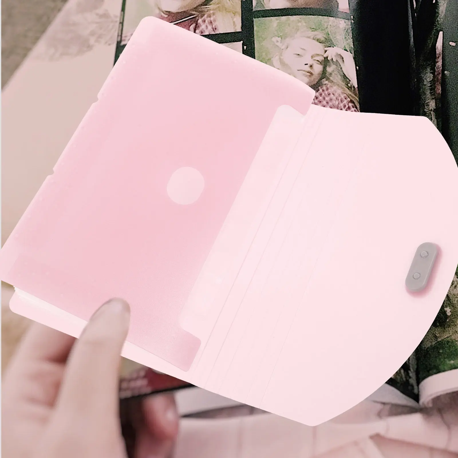 

Портативная папка-аккордеон для документов, легкая расширяющаяся папка из полипропилена для офиса, школы, организации чеков и счетов