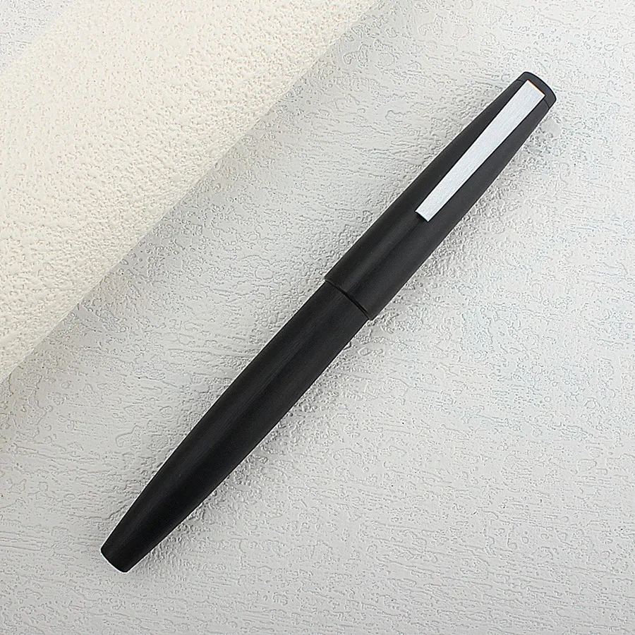 JINHAO 80 Series Fiber Black Clip Fountain Pen Extra Fine 0.38mm Nib Writing