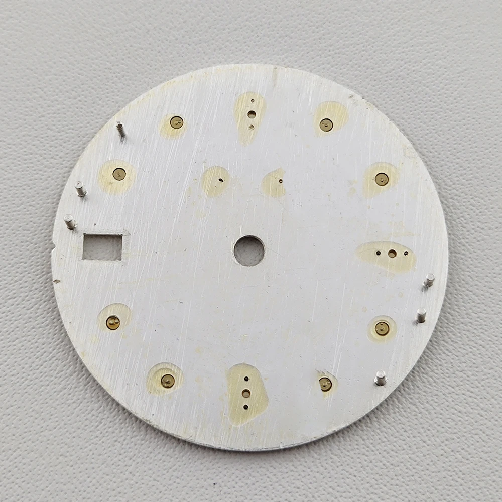 NH35 Zifferblatt 28,5 mm grün leuchtendes S-Logo SUB Mariner-Uhrenzifferblatt geeignet für NH35-Uhrwerk Uhrenzubehör Uhrenreparaturwerkzeuge – Detail 8