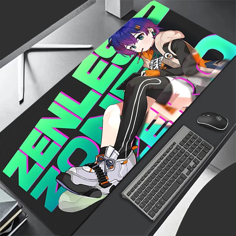 Mousepad Computer Gaming Accessories Keyboard Pad Office PC Rubber Mouse Pad Z-zenless Zone Zero Belle Decoracion Desk Mouse Mat