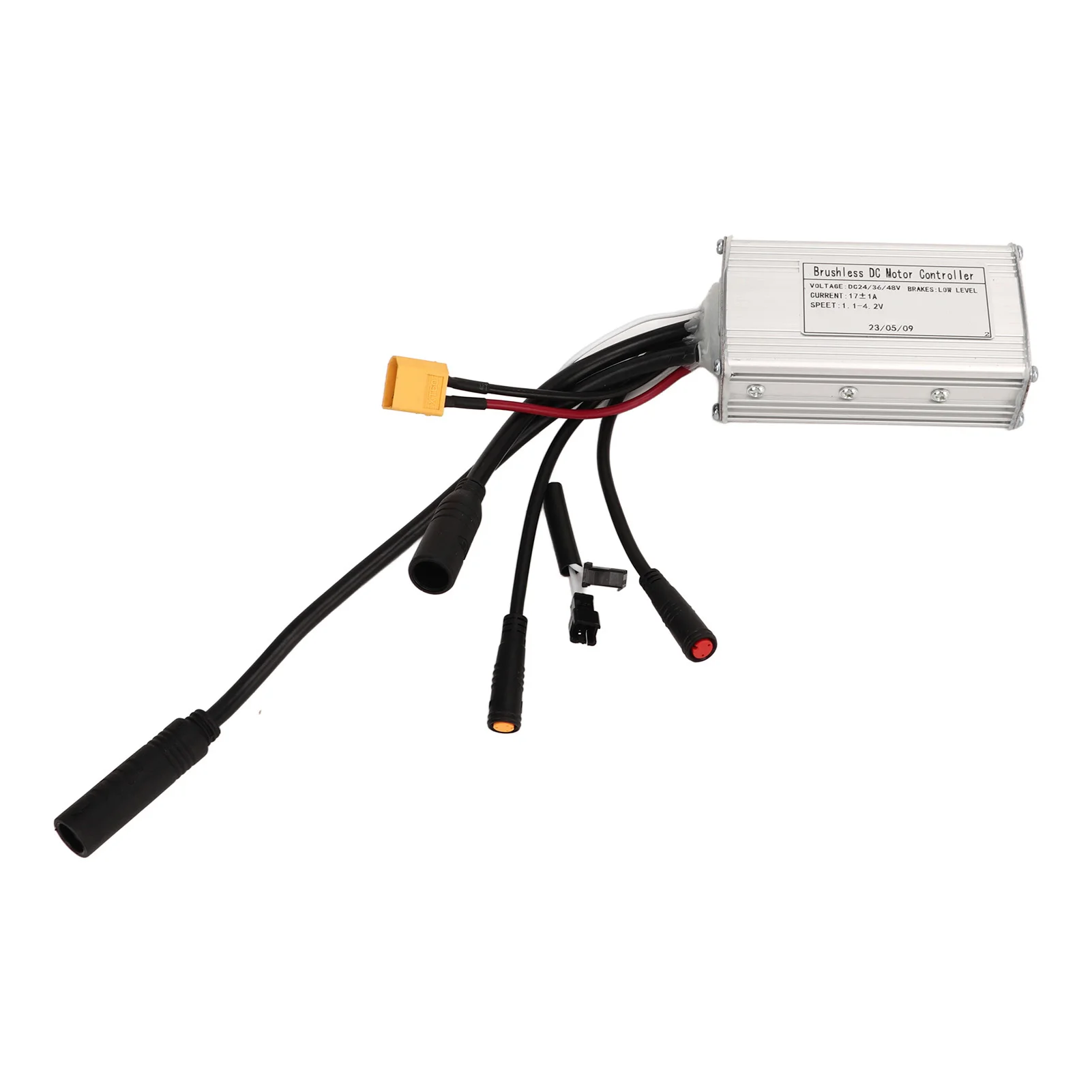 Borstelloze Motorcontroller 24V 36V 48V 17a Bike Mode Controller Shell Veiligheid Voor Elektrische Fiets Conversie
