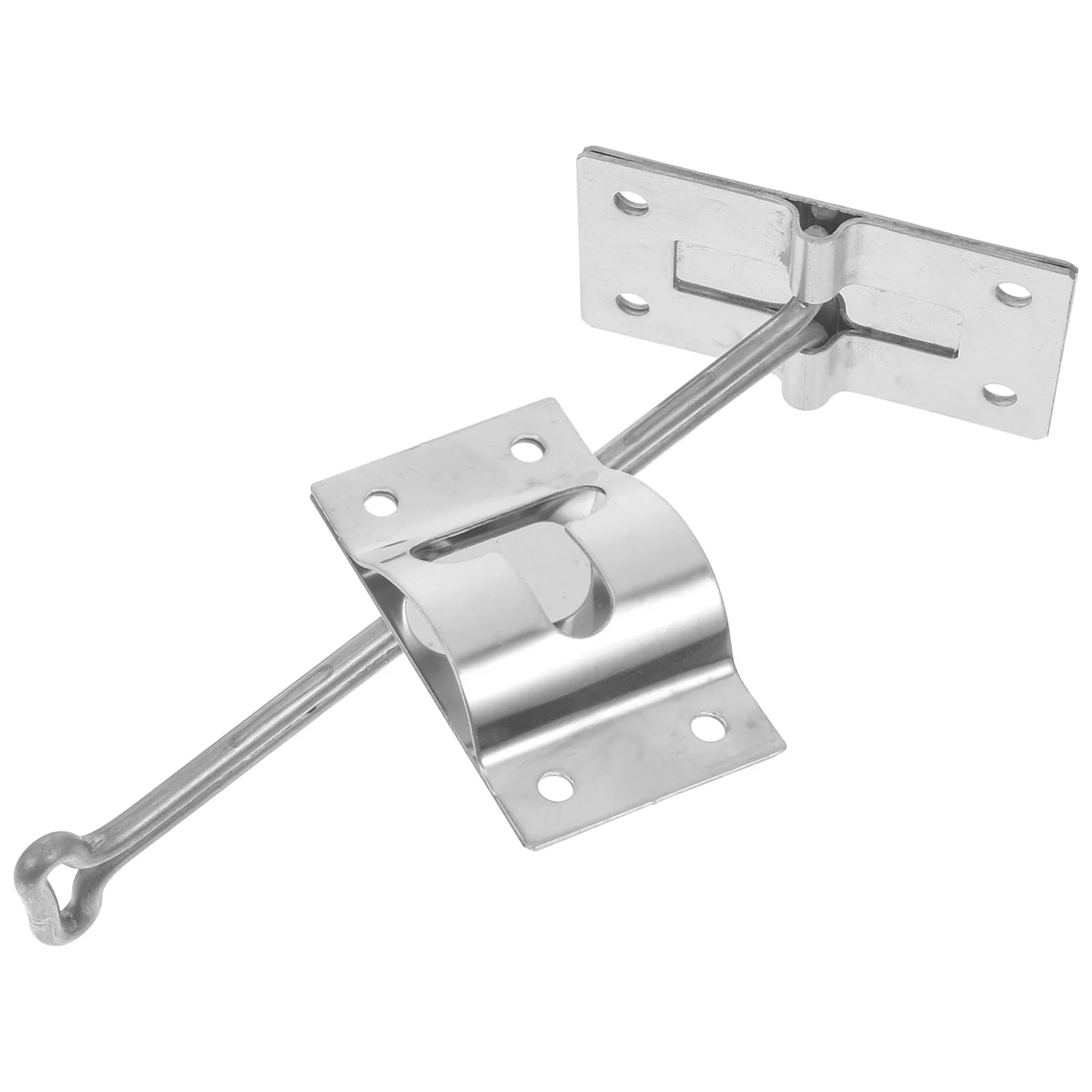 

1Set Trailer Door Latch Stainless Steel Rv Holder Durable Easy Install Cargo Secure Replacement Trailer Door Holder