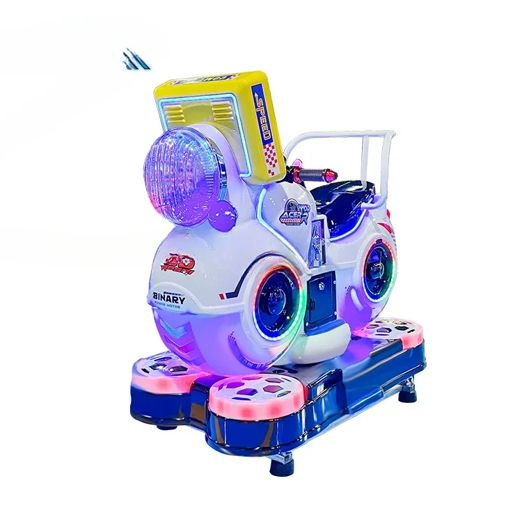 Amusement Machine Coin Operated Game Machine  Kiddie Ride Happy Motorcycle Arcade Game