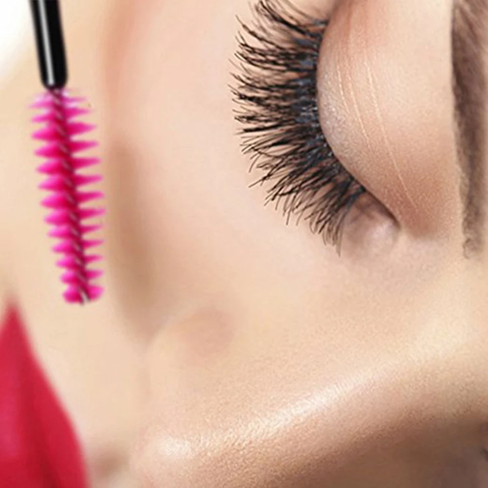 

50 Pcs Eyelash Brush Combing Mascara Brushes Makeup Bold Personal Use Tools Wands