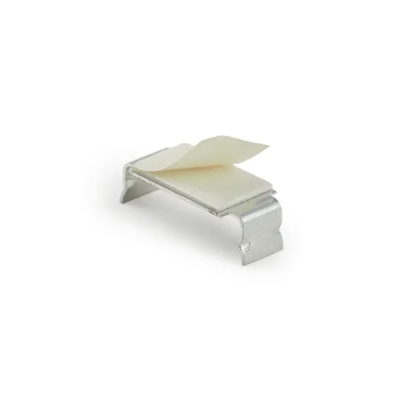 Adhesive Cable Clamp Cable Clip Aluminium Flat Cable Clamp with Adhesive Base