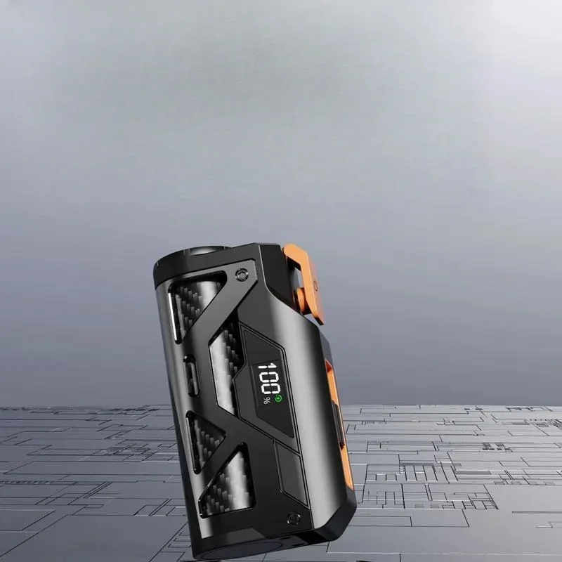 for Cross-border capsule power bank 5000mAh mecha style double tail plug outdoor emergency compact portable mobile power