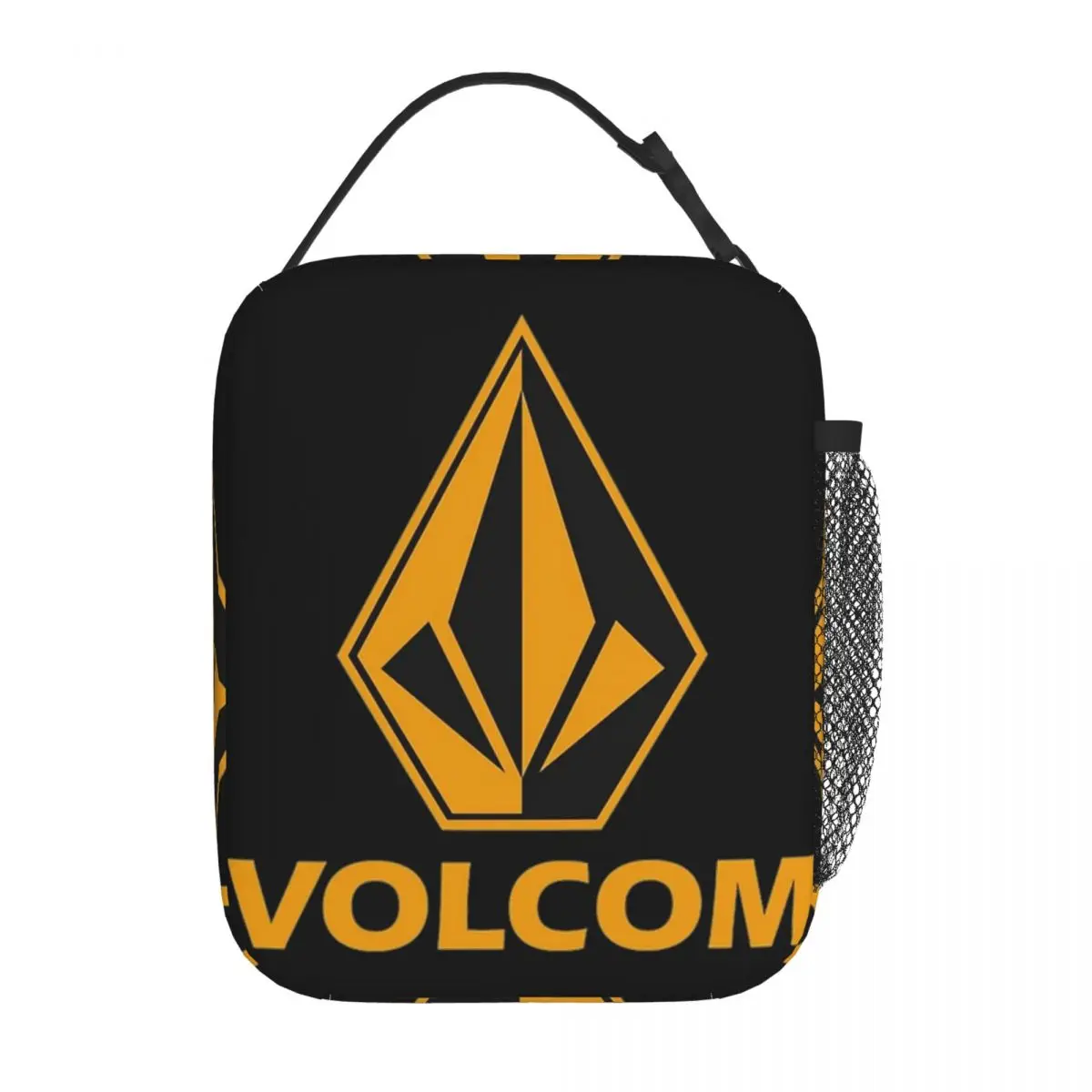 

Insulated Lunch Tote Bag Volcom-Logo Product Food Box Ins Style Cooler Thermal Lunch Box For Outdoor