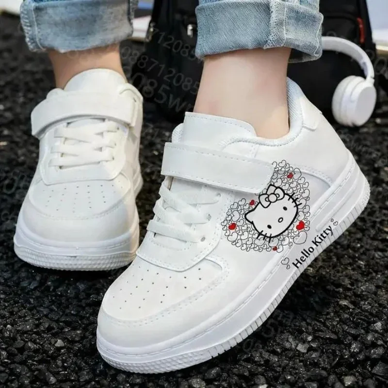 أحذية أطفال مشهورة لعيد الميلاد لعام 2025 للأولاد والبنات من جلد البولي يوريثان قابلة للتنفس أحذية للطلاب الشباب هدية #1