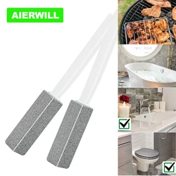 Pumice Stone for Toilet Cleaning Pumice Cleaning Stone Toilet Bowl with Extra Long Handle for Removing Toilet Bowl Ring